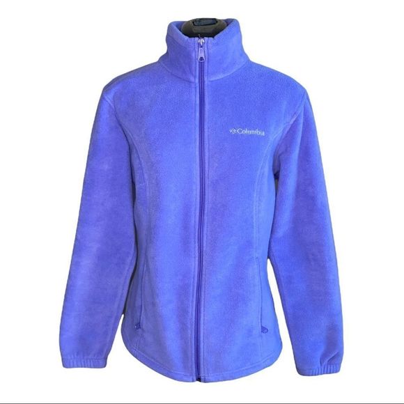 Columbia Benton Fleece Full Zip Up Plush Sweater - Picture 2 of 5